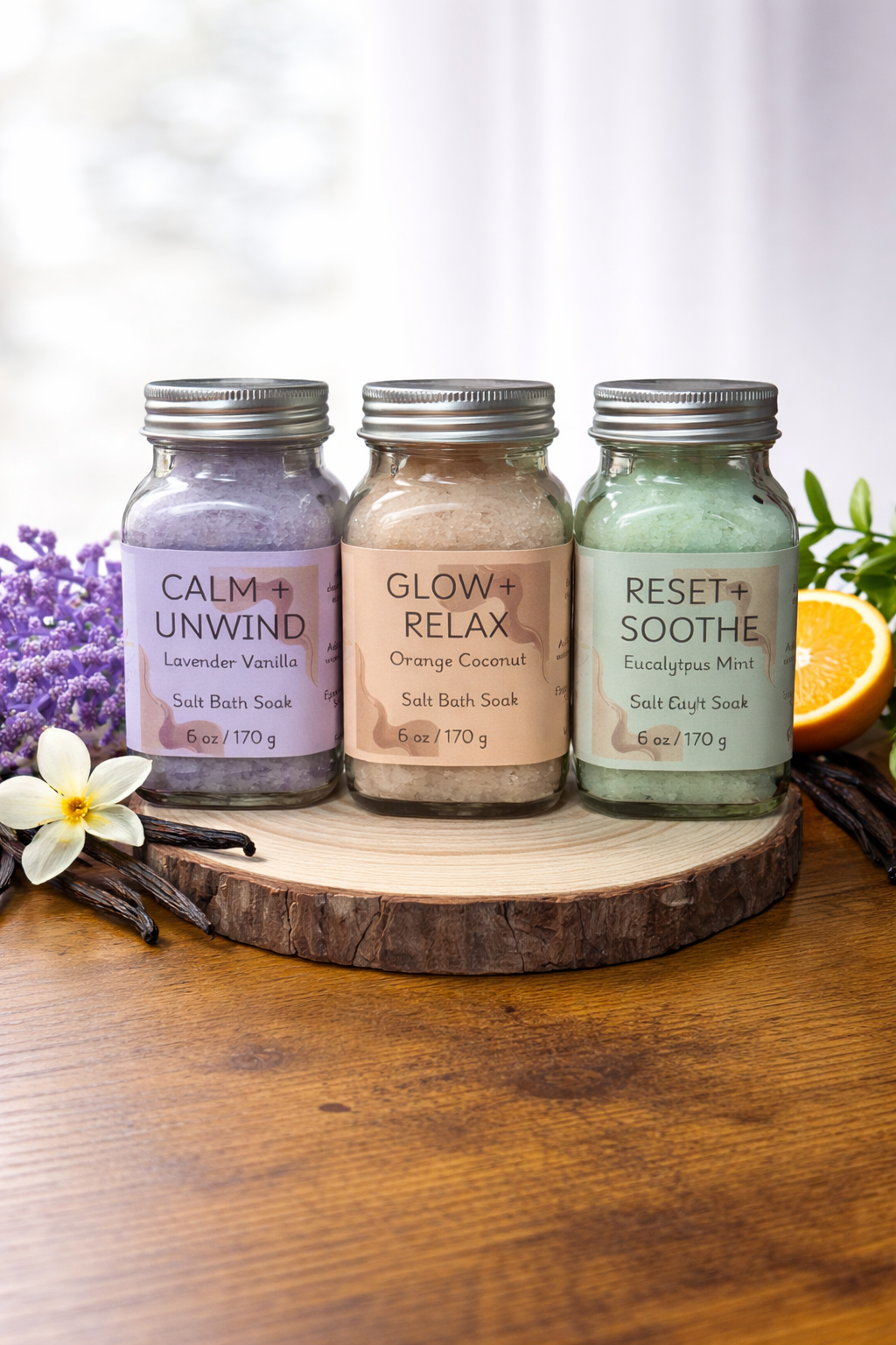 Bath Salt Soak - 6oz